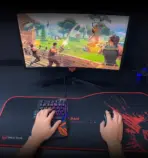 MEETION KB015 One-Handed Wired Gaming Keyboard – Rainbow LED Backlight, 35 Keys, Anti-Ghosting, USB, Ergonomic Design, Plug & Play - Image 13