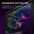 NZXT AER F120 2x120MM AIRFLOW FAN RF-AF120-D1 - Image 14