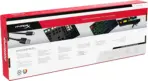 HyperX Alloy Origins PBT - Mechanical Gaming Keyboard, PBT Keycaps, RGB lighting, Compact, Aluminum Body, Customizable with HyperX NGENUITY, Onboard Memory - HyperX Tactile Aqua Switch - Image 15