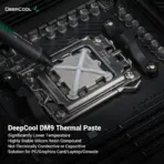 Deepcool DM9 Silicone Resin Based Thermal Paste 4 grams ; Ultra-stable within -50°C to +250°C ; Professional-Grade Low Thermal Resistance & High Thermal Conductivity ; 4g Grease Weight | GREY  - Image 2