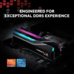 G.SKILL Trident Z5 Neo RGB Series (AMD Expo & Intel XMP 3.0) DDR5 RAM Kit 64GB (2x32GB) 6000MT/s (PC5 48000) CL36-36-36-96 1.35V Desktop Computer Memory U-DIMM - Matte Black (F5-6000J3636F32GX2-TZ5NR)