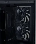 LIAN LI LANCOOL 207 Digital Black ATX/M-ATX Case, 6″ LCD Display, 4 PWM Fans, Mesh Panels, 360mm Radiator Support, GPU Anti-Sag Bracket, Front PSU Design - Image 3