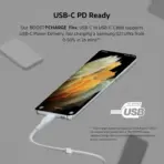 Belkin BoostCharge Flex Silicone USB C Charger cable, USB-IF Certified USB type C to USB type C Charging Cable for iPhone 16, 15, Galaxy S24, S23, iPad, MacBook, Note, Pixel and more | 1meter , WHITE - Image 2
