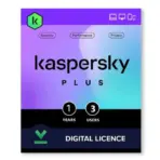 Kaspersky Plus "Scratch-off Card" 3 USERS 1 Year Windows/Mac/Android/iOS Antivirus Internet Security + MOBILE
