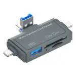ADAPTER USB-C USB-A LIGHTNING CARD READER ADAPTER