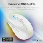 PROMATE KITT OPTICAL MOUSE 2.4GHz WIRELESS WHITE MOUSE - Image 3