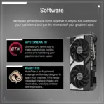 ASUS Dual OC RTX 5060 Ti 16GB GDDR7 Graphics Card | PCIe 5.0 | Axial-Tech Cooling | Dual BIOS | 2632MHz Boost | 7680x4320 Max Resolution | HDMI 2.1b + DP 2.1b - Image 7