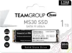 TEAMGROUP MS30 1TB M.2 SATA III 6Gb/s SSD – High-Speed NGFF Solid State Drive with Intel SRT, TRIM, S.M.A.R.T., Power Saving Tech, 1.5M Hours MTBF - Image 7