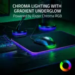 Razer Cobra Wired Gaming Mouse - Chroma RGB Lighting with Underglow - Speedflex Cable - Black - Image 8