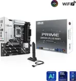 ASUS PRIME Z890M-PLUS WIFI Z890 LGA 1851 mATX motherboard, Intel® Core™ Ultra Series 2 Ready, Advanced AI PC-ready, 10+1+2+1 80A power stages, DDR5, PCIe® 5.0, USB Type-C®, 3x M.2, Wi-Fi 7, 2.5Gb LAN - Image 10
