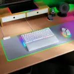 Razer BlackWidow V4 75% Mechanical Gaming Keyboard: Hot Swappable Design - Compact & Durable - Orange Tactile Switches - Chroma RGB - Roller & Media Keys - Wrist Rest - Snap Tap | White - Image 2