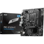 MSI PRO B760M-E DDR5 Motherboard, Micro-ATX - Supports Intel 12th & 13th Gen Core Processors, LGA 1700 - DDR5 Memory Boost 5600MHz, PCIe 4.0 x16 Slot, M.2 Gen4 Slot ~ - 1 Year Warranty - Image 7