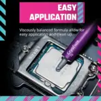 Cooler Master CryoFuze Ultra-High Performance Thermal Paste, Nanoparticles, CPU/GPU Conductivity W/m.k= 14m, Non Corrosive, Temp -50°C up to 250°C for CPU and GPU Coolers.. - Image 4