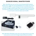 Lian Li UNI Fan SL-Infinity Wireless 120 - Triple Pack (Reverse Blade) - 2.4 GHz Wireless Signal ARGB Fan Control - Double Infinity Mirror - Low Noise - Controller Included - Black - Image 8