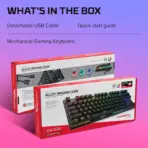 HyperX Alloy Origins Core - Tenkeyless Mechanical Gaming Keyboard, Software Controlled Light & Macro Customization, Compact Form Factor, RGB LED Backlit, Linear HyperX Red Switch | BLACK - Image 10