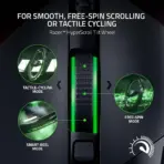 Razer Basilisk V3 Customizable Ergonomic Gaming Mouse: Fastest Gaming Mouse Switch - Chroma RGB Lighting - 26K DPI Optical Sensor -Classic Black - Image 4