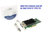 Intel Ethernet Converged Network Adapter X540-T2 10GB