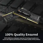 DATO 16GB DDR4 3200MHz Laptop RAM | CL22 | 1.2V Low Voltage | SODIMM | DT16G4DS32 | Compatible with 2666/2400/2133MHz - Image 3