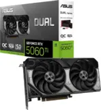 ASUS Dual OC RTX 5060 Ti 16GB GDDR7 Graphics Card | PCIe 5.0 | Axial-Tech Cooling | Dual BIOS | 2632MHz Boost | 7680x4320 Max Resolution | HDMI 2.1b + DP 2.1b - Image 13