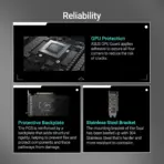 ASUS Dual OC RTX 5060 Ti 16GB GDDR7 Graphics Card | PCIe 5.0 | Axial-Tech Cooling | Dual BIOS | 2632MHz Boost | 7680x4320 Max Resolution | HDMI 2.1b + DP 2.1b - Image 10