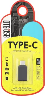 OTG USB 3.0 Female to Type-C Male Adapter – Plug & Play Data Transfer for Smartphones, Tablets, Flash Drives, Keyboards, Cameras & More - Image 2