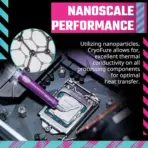 Cooler Master CryoFuze Ultra-High Performance Thermal Paste, Nanoparticles, CPU/GPU Conductivity W/m.k= 14m, Non Corrosive, Temp -50°C up to 250°C for CPU and GPU Coolers.. - Image 5