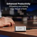 Kingston XS2000 4TB Portable SSD with USB-C 3.2 Gen 2x2 Up to 2000MB/s - Image 6