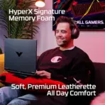 HyperX Cloud III Wireless – Gaming Headset for PC, PS5, PS4, up to 120-hour Battery, 2.4GHz Wireless, DTS Spatial Audio, 53mm Angled Drivers, Memory Foam, Durable Frame, 10mm Microphone, Black/Red - Image 4