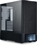 LIAN LI LANCOOL 207 Digital Black ATX/M-ATX Case, 6″ LCD Display, 4 PWM Fans, Mesh Panels, 360mm Radiator Support, GPU Anti-Sag Bracket, Front PSU Design - Image 2
