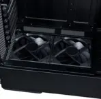 LIAN LI LANCOOL 207 Digital Black ATX/M-ATX Case, 6″ LCD Display, 4 PWM Fans, Mesh Panels, 360mm Radiator Support, GPU Anti-Sag Bracket, Front PSU Design - Image 4
