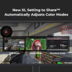 BenQ Zowie XL2586X | 24.1 | Fast TN 540Hz 0.5ms Gaming Monitor for Esports | Motion Clarity DyAc2 | 1080p | XL Setting to Share | Shielding Hood | New Industrial Grade Ball Bearing Height Adjustment - Image 3