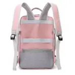 Pink Laptop Backpack - Accommodates Up to 15.6" Laptops & Tablets - Waterproof - Heavily Padded for Sensitive Electronics Protection -  USB Charging Port - Inner Pockets for Wet & Dry Laundry - Luggage Strap -Multifunctional for Hiking , Gym , Travel - Image 25