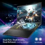 Acer Nitro V 15 ANV15-52-92DD Intel® Core i9-13900H | 16GB DDR4 RAM ; 512GB NVMe SSD | RTX 5060 (8GB) | 15.6 inch 165Hz Active Matrix TFT LCD Display | Amber Backlit Keyboard | DOS | BLACK   - Image 5