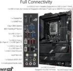 ASUS ROG Strix Z790-E Gaming WiFi 6E LGA 1700 (Intel 14th,13th&12th Gen) ATX Gaming Motherboard (PCIe 5.0, DDR5,18+1 power stages,2.5 Gb LAN, Thunderbolt 4, 5xM.2, 1xPCIe 5.0 M.2) | OPEN BOX - Image 5