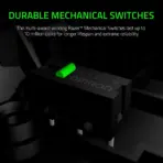 Razer DeathAdder Essential Optical Esports Gaming Mouse | 6400 DPI Precision Sensor | 5 Programmable Buttons | Mechanical Switches 10M Clicks | Ergonomic Right-Handed Design  | BLACK - Image 7