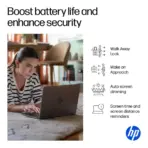 HP OmniBook X Flip AI PC Intel® Core™ Ultra 7 256 Intel® AI Boost (47 NPU TOPS) | 16GB DDR5x RAM ; 1TB NVMe SSD | Intel® Arc™ | 16 inch 2K IPS TouchScreen Display | Backlit Keyboard | Windows 11 |  16-as0023dx Eclipse Gray - Image 7
