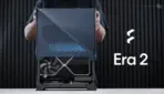 Fractal Era 2 Midnight Blue Mini-ITX Case With Anodized Aluminum Body, Walnut Top Panel, PCIe 4.0 Riser, 280 Mm AIO Support, Dual Aspect PWM Fans, 4×2.5-Inch Drive Mounts, 3-Slot GPU Support ~ FD-C-ERA2N-03 - Image 3