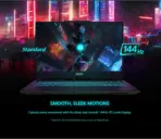 MSI Cyborg 15 A2RVE Intel® Core 7 240H | 16GB DDR5 RAM , 512GB NVMe SSD |  RTX 4050 (6GB) | 15.6-inch 144Hz IPS Display | Blue Backlit Keyboard | Windows 11  | Translucent Black  - Image 7
