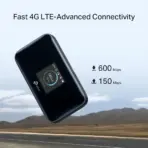 TP-Link M7750 LTE-Advanced Mobile Wi-Fi Hotspot With 600Mbps 4G+, AC1200 Dual-Band Wi-Fi, 15-Hour Battery, 1.44-Inch TFT Display, USB-C Charging - Image 3