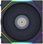 Lian Li UNI FAN TL120 RGB Single Pack Black, 120mm Case Fan, 28mm Thickness, ARGB Lighting, PWM Speed Control, Daisy-Chain Compatible, High-Performance Cooling - Image 3