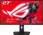 ASUS ROG Strix XG27ACMS 27-inch WQHD 2560x1440 Gaming Monitor, 320Hz OC, 0.3ms Fast IPS, G-SYNC Compatible, FreeSync Premium, USB-C DP Alt Mode, HDR400, 4-Way Adjustable | BLACK - Image 2