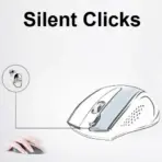 A4Tech Silent Wired Keyboard & Mouse Combo ;  12 Multimedia FN Hot Keys , Optical Sensor 1000DPI ; USB Wired Connectivity 150 cm Cable ; 8 Gestures Hotkey Commands ; Drain Holes | BLACK KR-8372S - Image 3