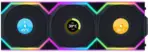 Lian Li UNI Fan SL LCD Wireless 120mm ARGB – Triple Pack, 1.6" LCD, 2.4GHz Wireless RGB & Fan Control, Daisy-Chain, Controller Included, Black - Image 2
