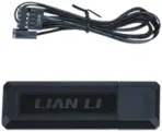 Lian Li UNI Fan SL LCD Wireless (Reverse Blade) 120mm ARGB Fan - Triple Pack - 1.6" LCD Display - 2.4 GHz Wireless Signal for RGB & Fan Control - Controller Included & Required - Black(12RSLLCD1W3B) - Image 7