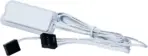 Lian Li UNI Fan SL LCD Wireless (Reverse Blade) 120mm ARGB Fan - Triple Pack - 1.6" LCD Display - 2.4 GHz Wireless Signal for RGB & Fan Control - Controller Included & Required - White (12RSLLCD1W3B) - Image 3