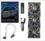 Lian Li UNI Fan SL LCD Wireless 120mm ARGB – Triple Pack, 1.6" LCD, 2.4GHz Wireless RGB & Fan Control, Daisy-Chain, Controller Included, Black - Image 7