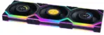 Lian Li UNI Fan SL LCD Wireless 120mm ARGB – Triple Pack, 1.6" LCD, 2.4GHz Wireless RGB & Fan Control, Daisy-Chain, Controller Included, Black - Image 3