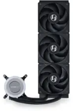Lian Li Galahad II Lite 360mm Performance PBT AIO CPU Liquid Cooler Black, 3 × 120mm ARGB Fans, Customizable Pump Block & Lid, Hydraulic Bearing, Low-Noise, LGA 1700/1851/AM5/4 - Image 3