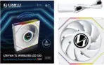 Lian Li UNI Fan TL LCD 120 Wireless - Single Pack - Controller Not Included - 2.4 GHz Wireless Control - Infinity Mirror Design - LCD Display - Controller requesd for use. - White (12TLLCD1W1W) - Image 7
