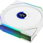 Lian Li UNI Fan TL LCD 120 Wireless - Single Pack - Controller Not Included - 2.4 GHz Wireless Control - Infinity Mirror Design - LCD Display - Controller requesd for use. - White (12TLLCD1W1W)